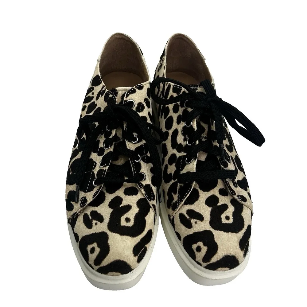 Paolo‎ Linea Karri leopard statement piece platform sneaker size 9.5
